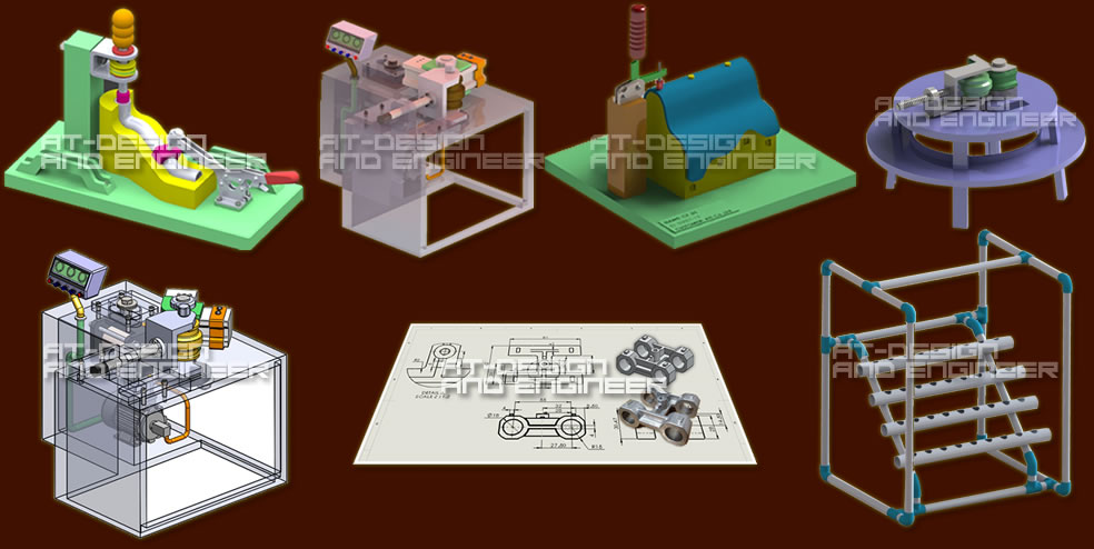 เขียนแบบ  , รับเขียนแบบ , เขียนแบบ 2D , เขียนแบบ3D